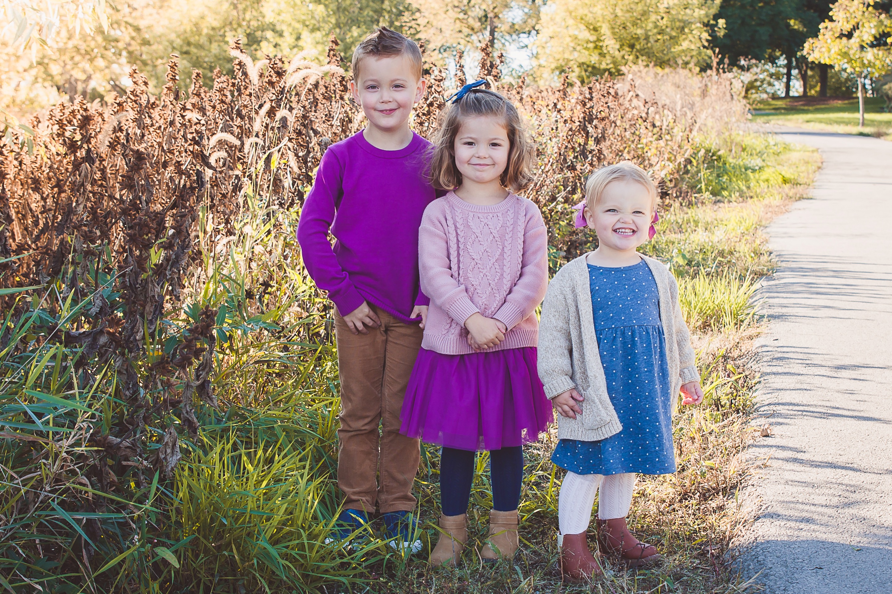 Our independent children Jacob, Beverly, Rosemarie